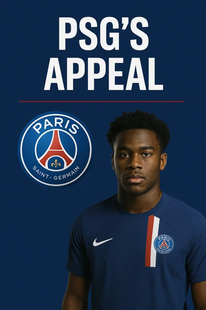 Doue`s appeal in PSG
